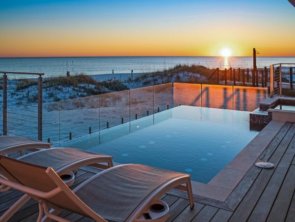 Right On The Sand Gulf Front Five Bedroom Vacation Home in Seagrove Beach