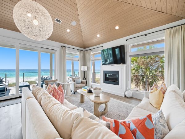 Right On The Sand Gulf Front Five Bedroom Vacation Home in Seagrove Beach