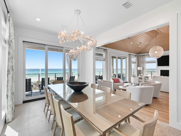 Right On The Sand Gulf Front Five Bedroom Vacation Home in Seagrove Beach - additional view, photo 5