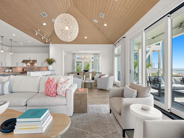 Right On The Sand Gulf Front Five Bedroom Vacation Home in Seagrove Beach