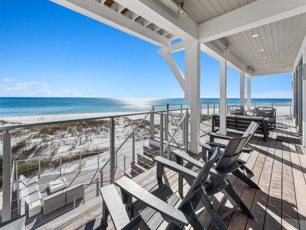 Right On The Sand Gulf Front Five Bedroom Vacation Home in Seagrove Beach - additional view, photo 3