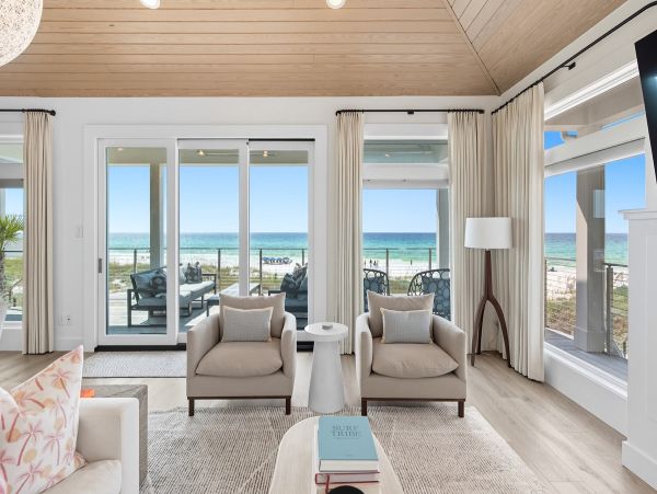 Right On The Sand Gulf Front Five Bedroom Vacation Home in Seagrove Beach