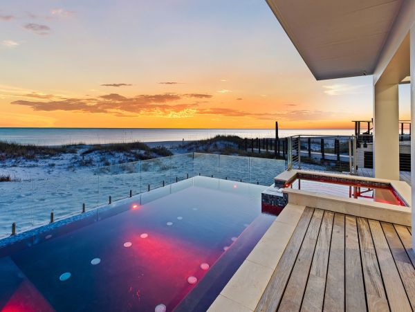 Right On The Sand Gulf Front Five Bedroom Vacation Home in Seagrove Beach