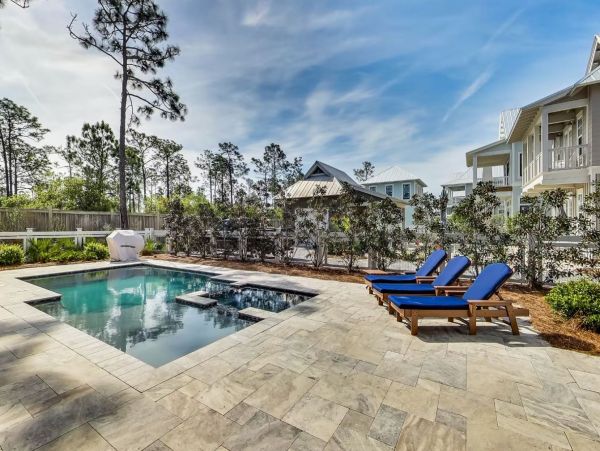 Santa Rosa Beach Luxury Vacation Pool Home Sleeps 12