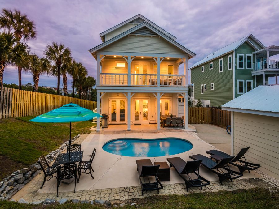Santa Rosa Beach Luxury Pool Home Sleeps 18 Guests