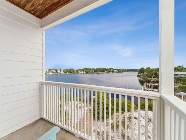 Seagrove Beach Lake & Gulf View Five Bedroom Vacation Home