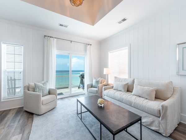 Santa Rosa Beach Vacation Home Six Bedroom With Ocean Views