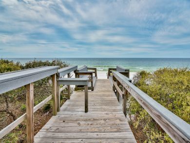 Gulf-Front Luxury Retreat in Blue Mountain Beach: Stunning Views, Private Pool, & Ideal Location