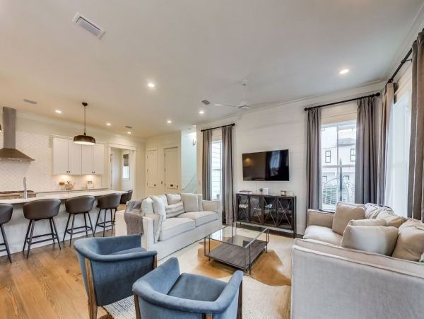 Spacious 3 Story Vacation Rental in Seagrove, Walk to Beach