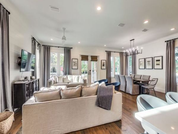 Spacious 3 Story Vacation Rental in Seagrove, Walk to Beach