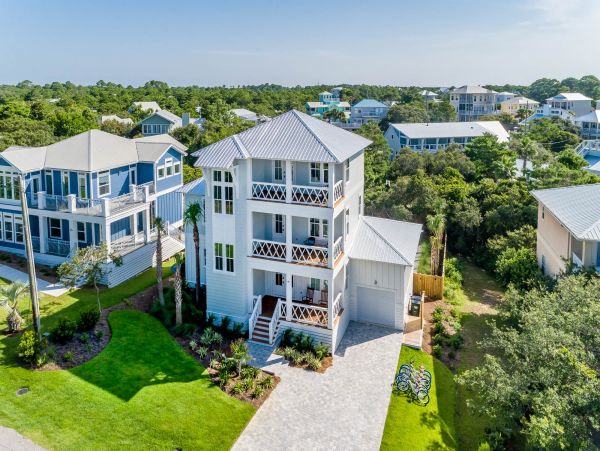 Charming Coastal Home with Five Bedrooms & Partial Ocean Views