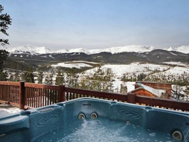 Breckenridge Mountain View Five Bedroom Vacation Home