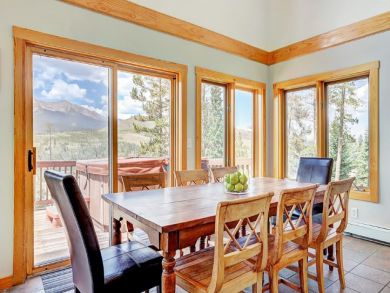 Breckenridge Mountain View Five Bedroom Vacation Home