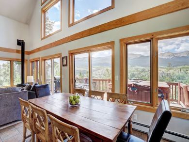 Breckenridge Mountain View Five Bedroom Vacation Home