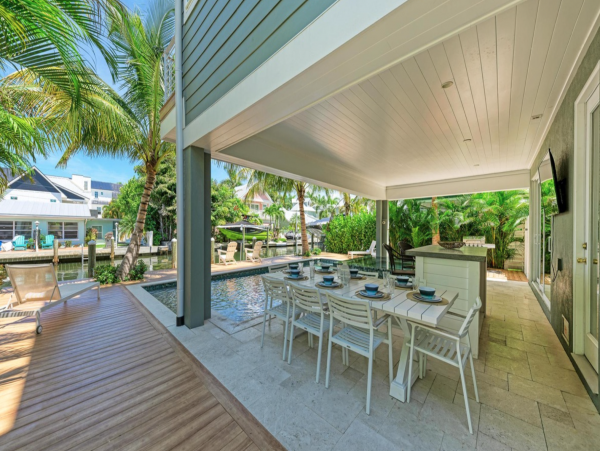 Breathtaking Bradenton Beach Luxury Pool Home Walk To Beach