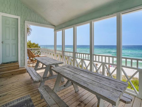 Luxurious Gulf-Front Seagrove Retreat with Pool, Breathtaking Views & Private Beach Access