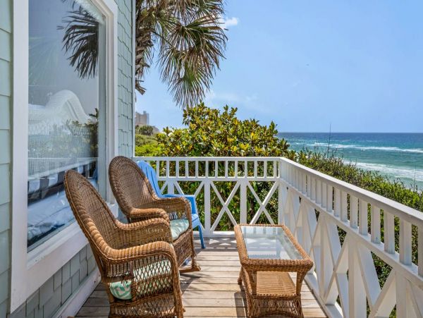 Luxurious Gulf-Front Seagrove Retreat with Pool, Breathtaking Views & Private Beach Access