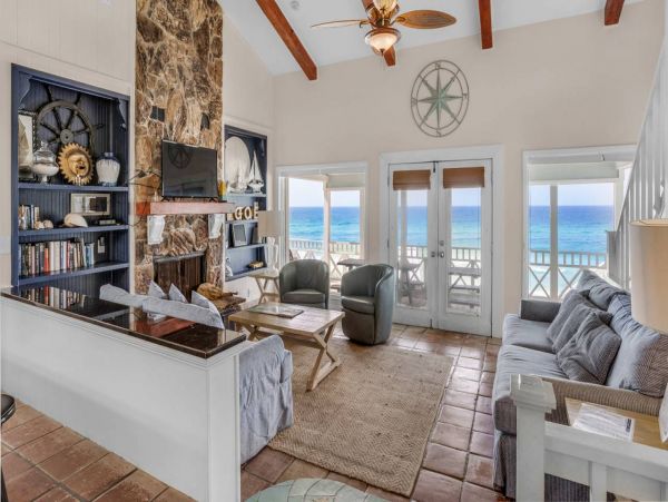 Luxurious Gulf-Front Seagrove Retreat with Pool, Breathtaking Views & Private Beach Access