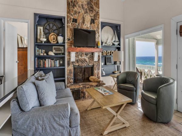 Luxurious Gulf-Front Seagrove Retreat with Pool, Breathtaking Views & Private Beach Access