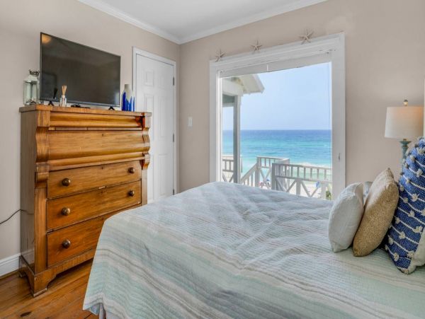 Luxurious Gulf-Front Seagrove Retreat with Pool, Breathtaking Views & Private Beach Access