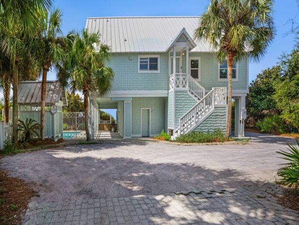 Luxurious Gulf-Front Seagrove Retreat with Pool, Breathtaking Views & Private Beach Access
