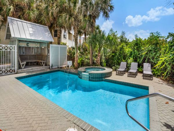 Luxurious Gulf-Front Seagrove Retreat with Pool, Breathtaking Views & Private Beach Access