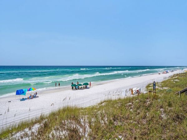 Luxurious Gulf-Front Seagrove Retreat with Pool, Breathtaking Views & Private Beach Access
