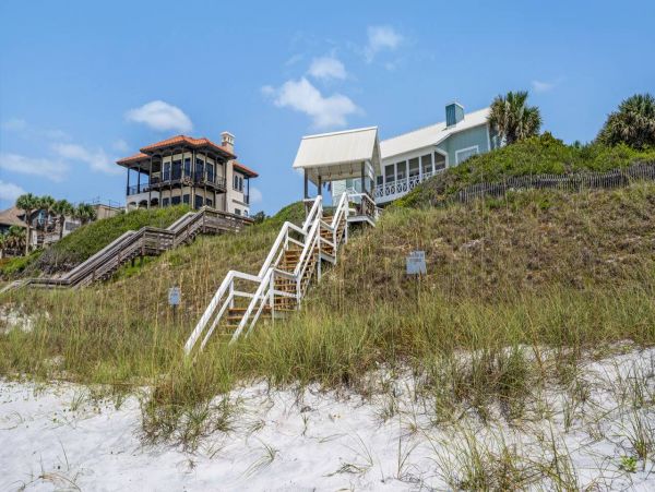 Luxurious Gulf-Front Seagrove Retreat with Pool, Breathtaking Views & Private Beach Access