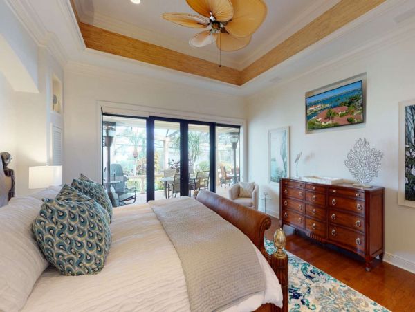 Four Bedroom Bay View Pool Home in Marco Island