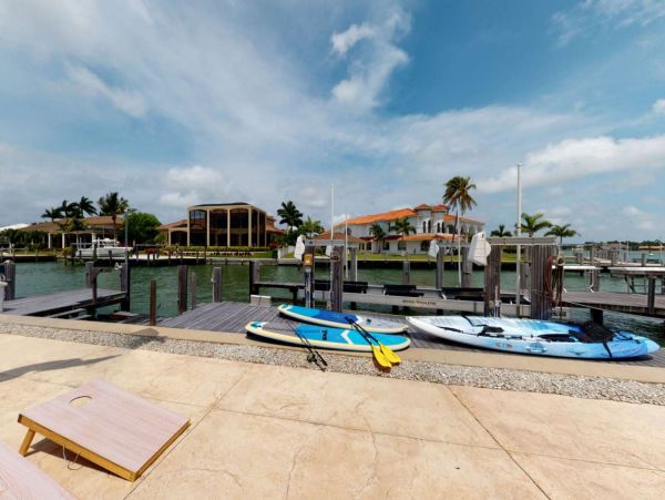 Four Bedroom Bay View Pool Home in Marco Island