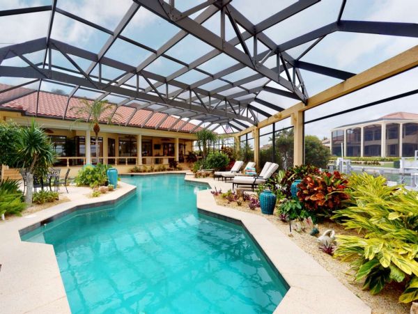 Four Bedroom Bay View Pool Home in Marco Island