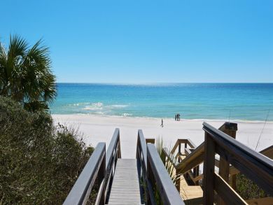 Upscale Townhome one Block from Beach