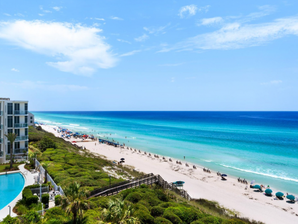 Gulf Front Vacation Rental with 2 Bedrooms