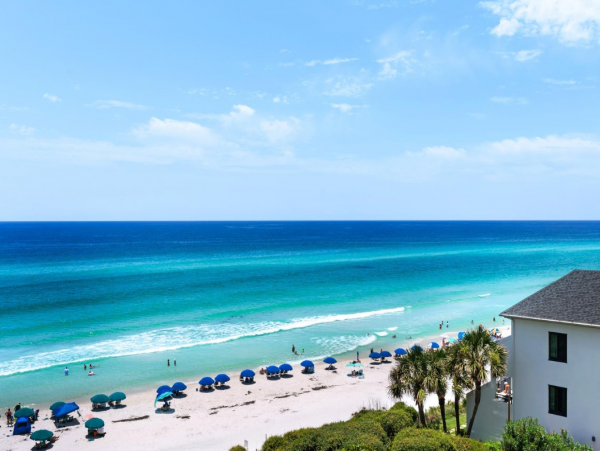 Gulf Front Vacation Rental with 2 Bedrooms
