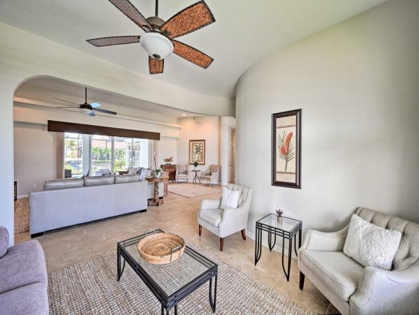 Marco Island Canal Front Home Pool Spa Dock & Walk to Beach