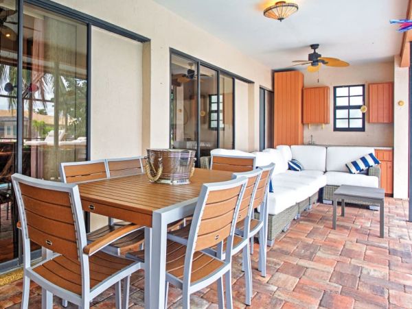 Cape Coral Canal Front Three Bedroom Vacation Rental