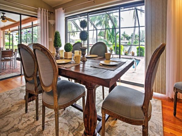 Cape Coral Canal Front Three Bedroom Vacation Rental