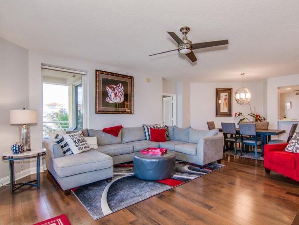Beach Views Vacation Condo in Clearwater Beach Three Bedroom