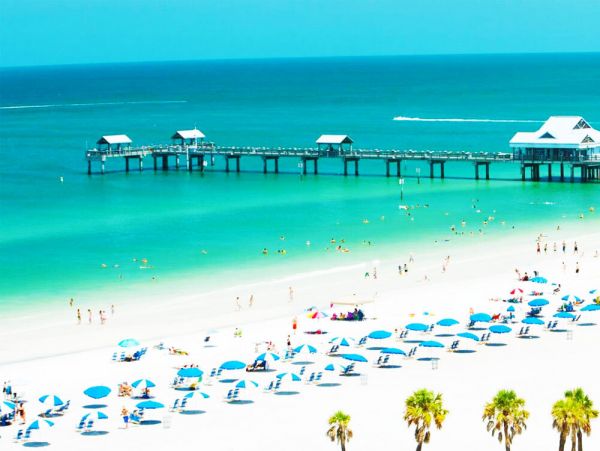 Beach Views Vacation Condo in Clearwater Beach Three Bedroom