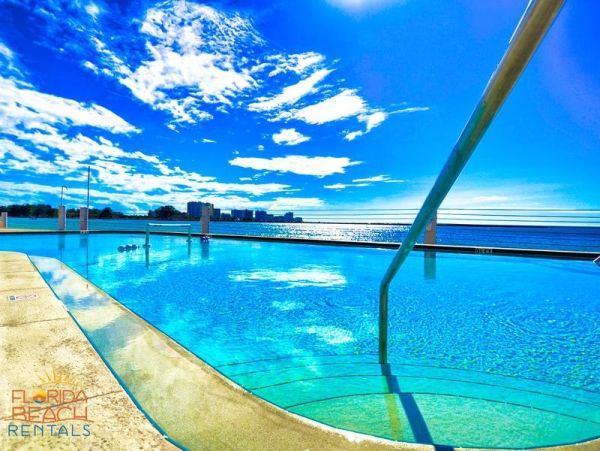 Two Bedroom Gulf Front Vacation Rental in Clearwater Beach