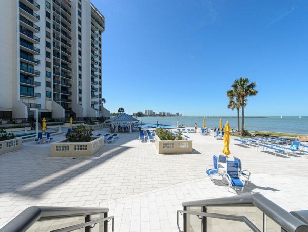 Two Bedroom Gulf Front Vacation Rental in Clearwater Beach