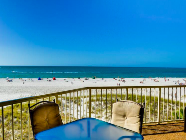 Beachfront Condo 2 Bedrooms at Clearwater Beach