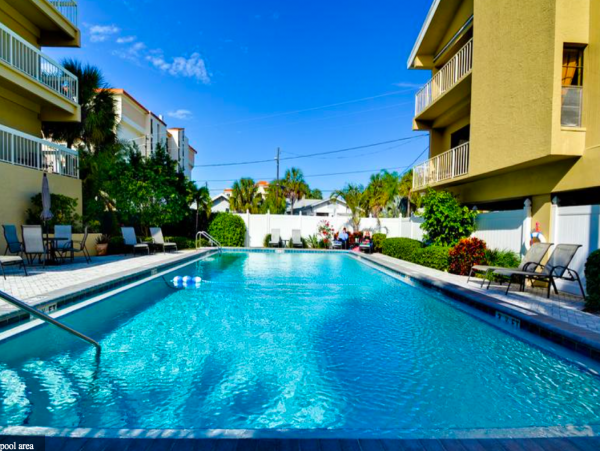 Beachfront Condo 2 Bedrooms at Clearwater Beach