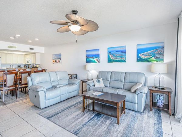 Clearwater Beach Stunning Gulf Front Three Bedroom Condo
