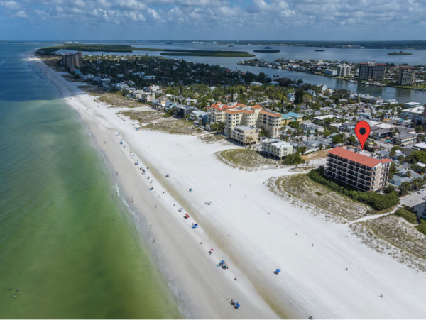 Clearwater Beachfront 2 Bedroom Vacation Rental