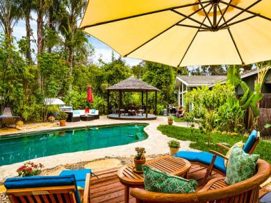 Santa Barbara 3 Bedroom Home with Private Pool