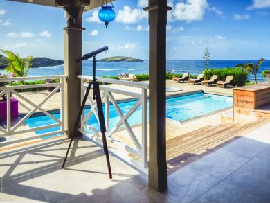 St Barts  Vacation Villa Luxury throughout Views of the Sea