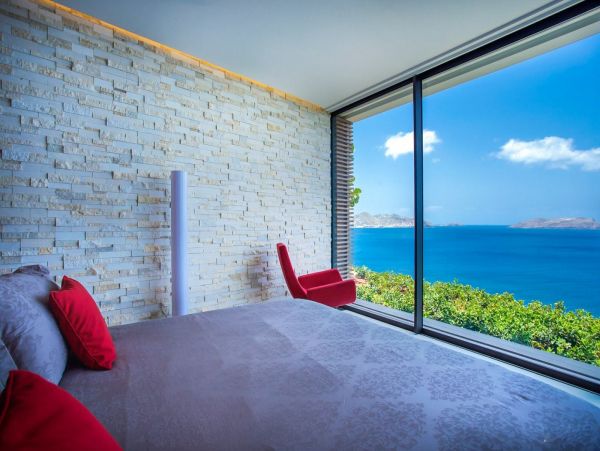 Luxurious One Bedroom Vacation Villa in St. Barts With Pool