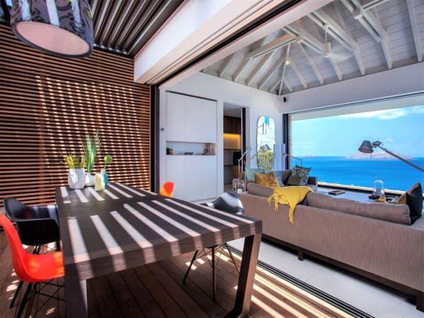 Luxurious One Bedroom Vacation Villa in St. Barts With Pool