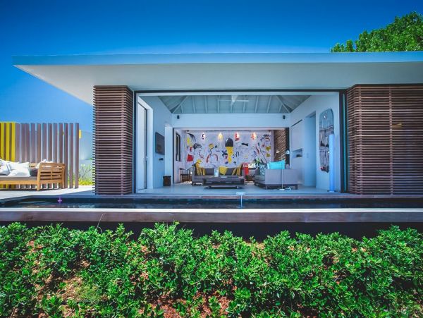 Luxurious One Bedroom Vacation Villa in St. Barts With Pool
